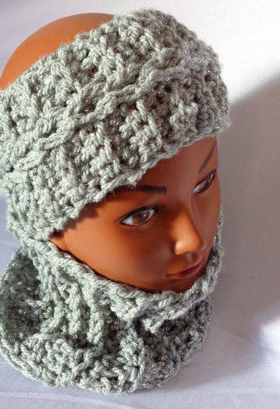 ✨ Bandeau FeniCrochet au crochet avec torsades ✨ - FeniCrochet