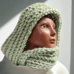 FeniCrochet- Echarpe Le vert vivant - FeniCrochet