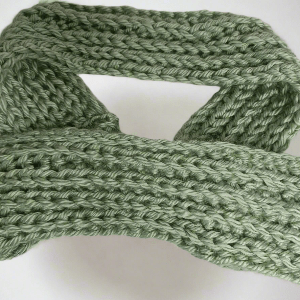 FeniCrochet- Echarpe Le vert vivant - FeniCrochet