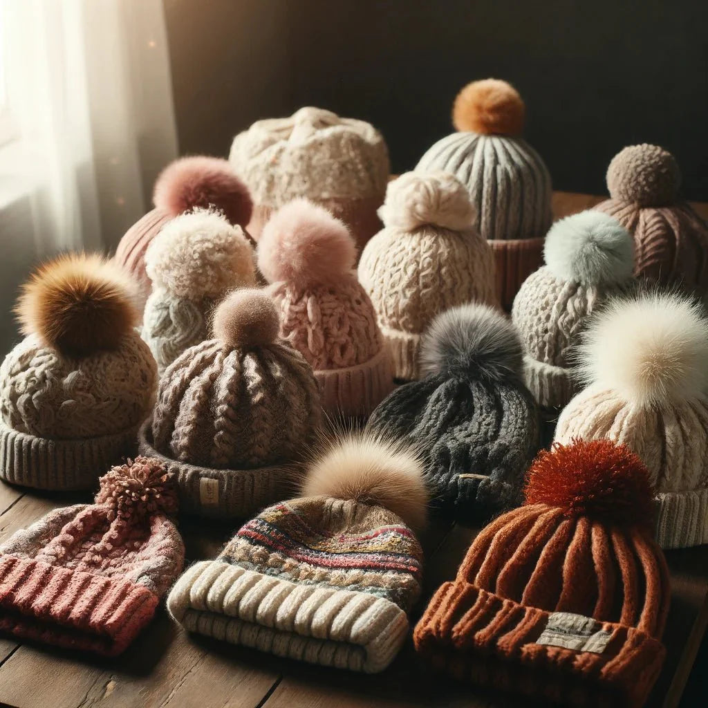 ❄️🧶 Bonnet d’Hiver : Élégance et Chaleur au Naturel ✨ - FeniCrochet