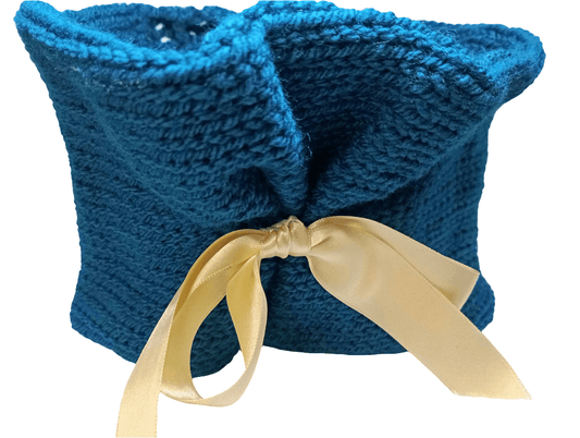 Snood Prestige Crochet Fait Main – Strass et Ruban-FeniCrochet - FeniCrochet