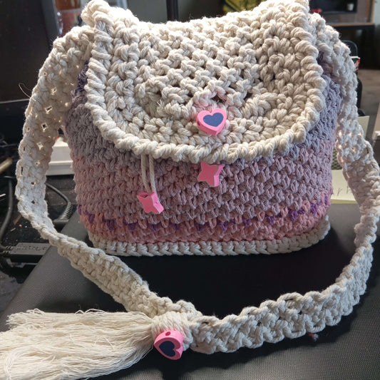 Feeny – Sac crochet & macramé- FeniCrochet - FeniCrochet