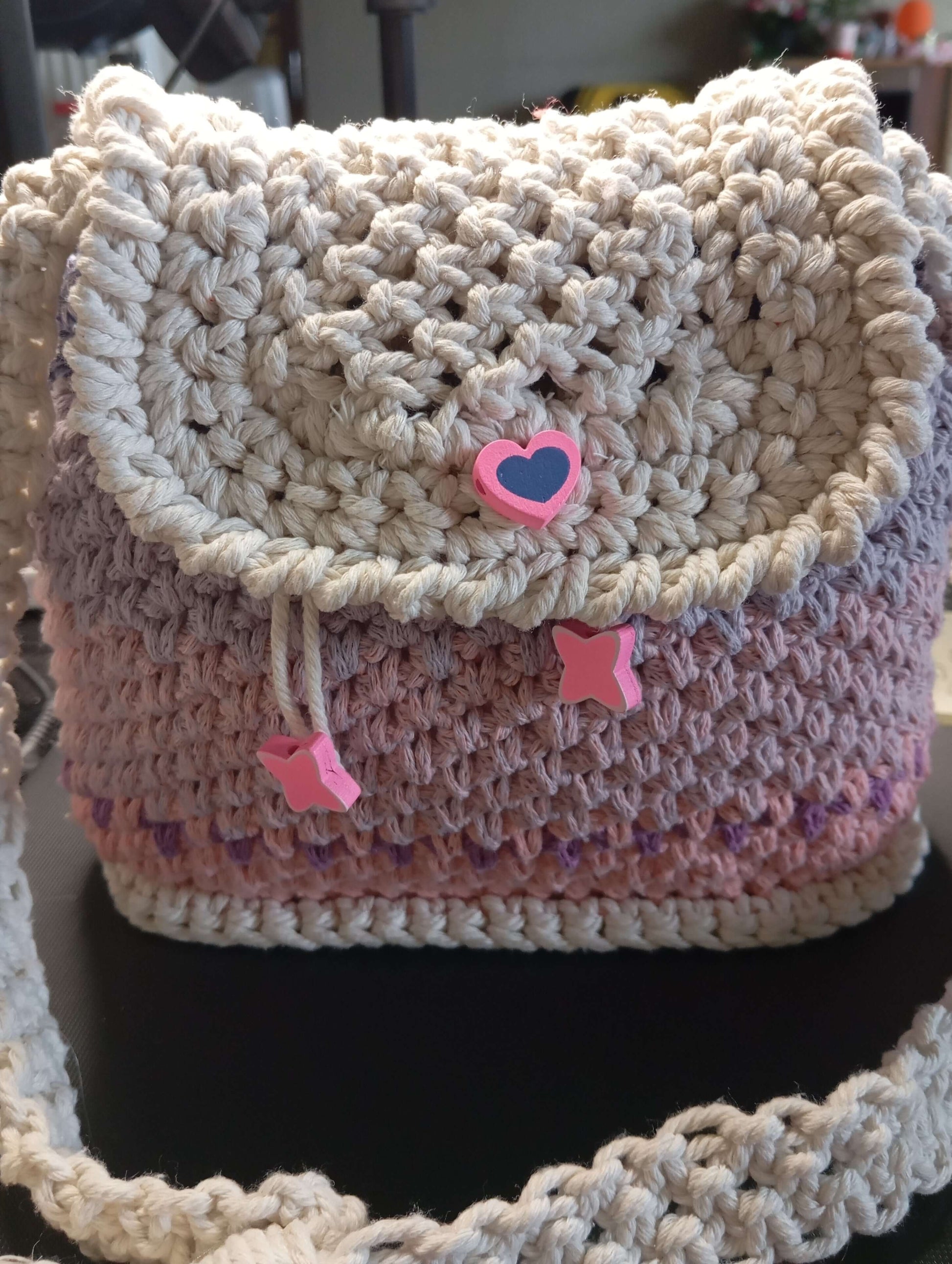 Feeny – Sac crochet & macramé- FeniCrochet - FeniCrochet