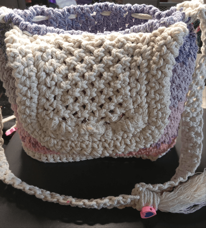 Feeny – Sac crochet & macramé- FeniCrochet - FeniCrochet