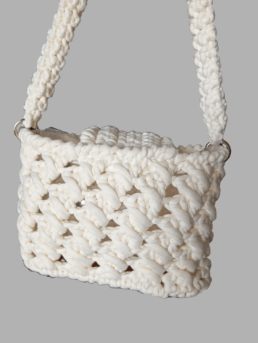 Sac à Main Hailey-Crochet fait main FeniCrochet - FeniCrochet