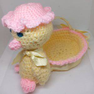 CoinCoin de Pâques au Crochet De FeniCrochet - FeniCrochet
