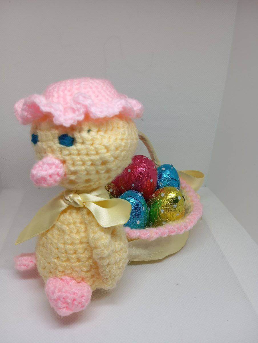 CoinCoin de Pâques au Crochet De FeniCrochet - FeniCrochet