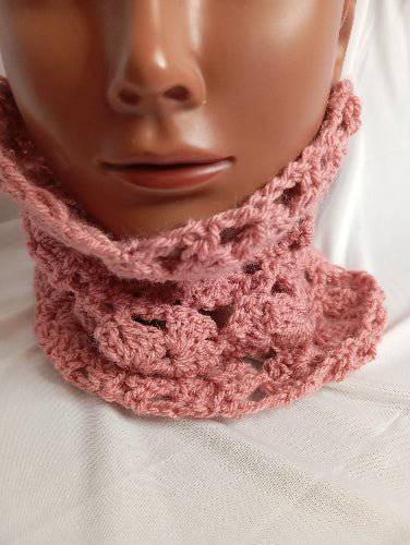 Écharpe Col Multifonction en Crochet de FeniCrochet - FeniCrochet