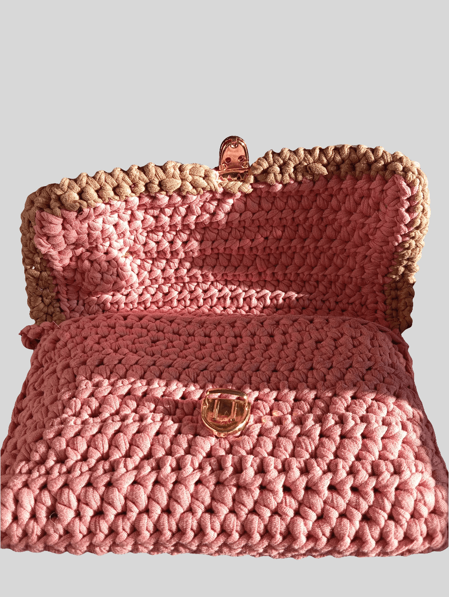 Pochette enveloppe Marie crocheté à la main - FeniCrochet-4