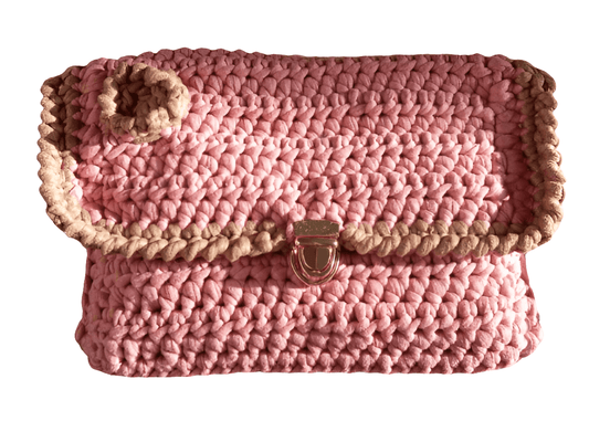 Pochette enveloppe Marie crocheté à la main - FeniCrochet-1