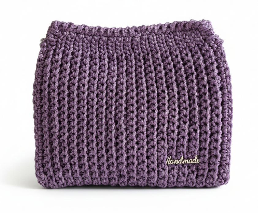 Le Parme – Sac Épaule au Crochet FeniCrochet 1 Le Parme Sac Épaule au Crochet