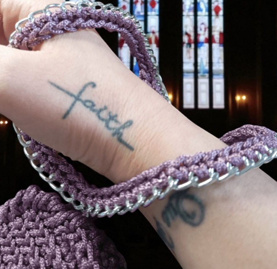 Le Parme – Sac Épaule au Crochet FeniCrochet 4 Le Parme Sac Épaule au Crochet