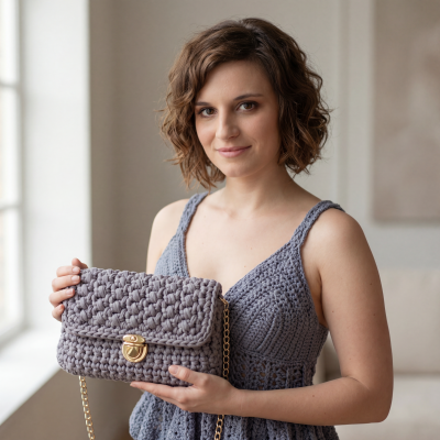 Sac crochet artisanal FeniCrochet