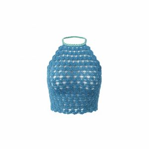 Crop top crochet dos nu