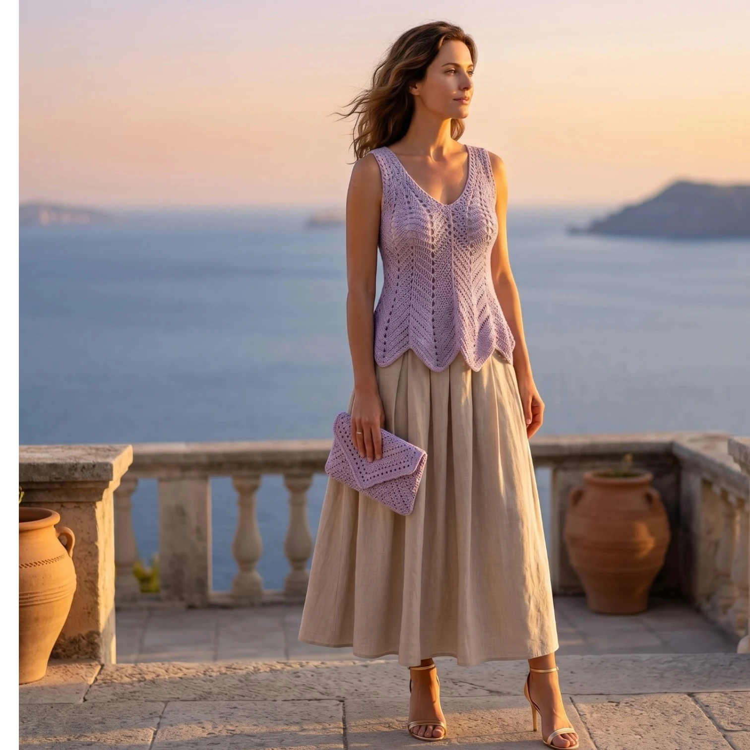 Haut crochet fleur du Liban FeniCrochet  (6)