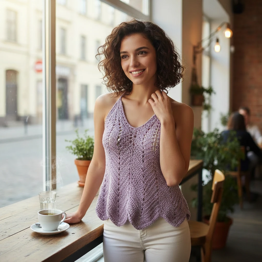 Fleur Du Liban haut crochet dos nu halter Fenicrochet